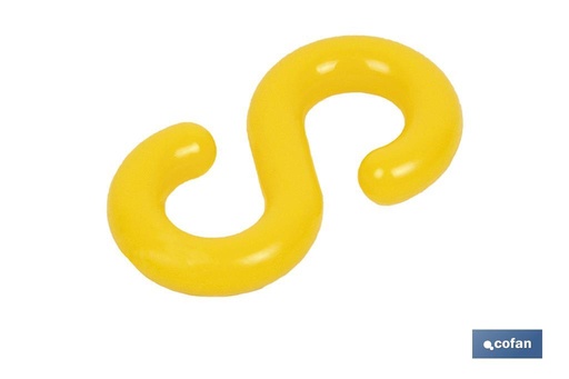 [11000810] Gancho S Color Amarillo