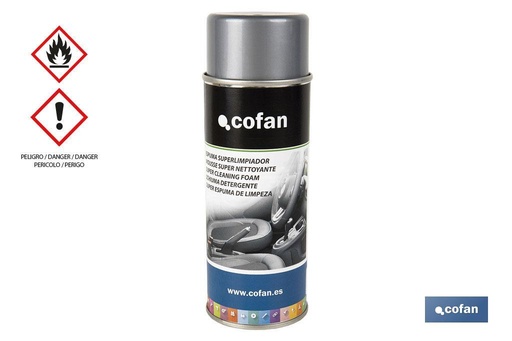 [15001026] Espuma súper limpiadora en spray 400 ml