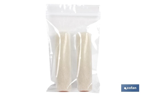 Recambios de mini rodillos en velour (terciopelo)