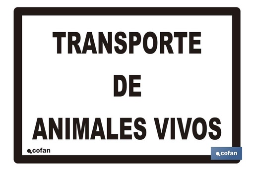 [199018] Placa Animales Vivos
