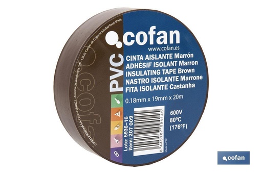 Cinta Aislante 180 Micras