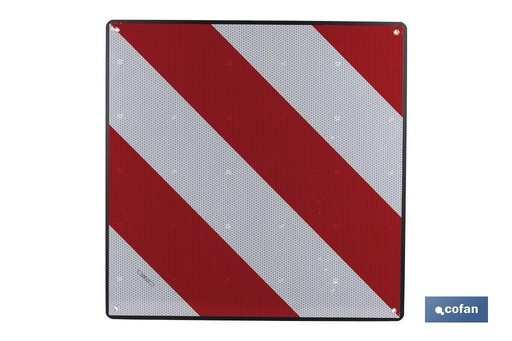 [21201030] Placa V20 carga sobresaliente homologada de aluminio