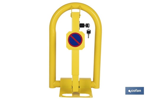 [21201099] Bloqueo para parking con cerradura integrada