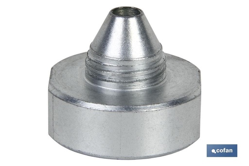 [31001028] Adaptador cartucho grasa rosca pequeña a rosca grande