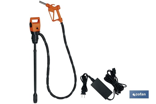 [31001102] Bomba Eléctrica + Pistola Bidón (Conexión Red 220V/AC)
