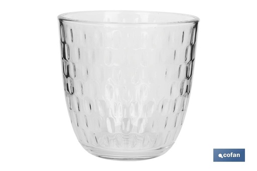 Pack de 6 vasos de agua Modelo Ópalo