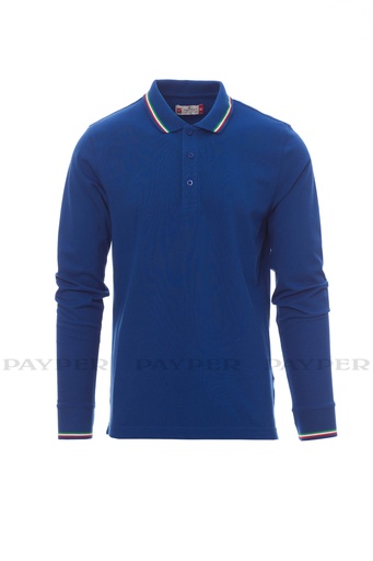 AVIAZIONE -Camiseta polo unisex de manga larga