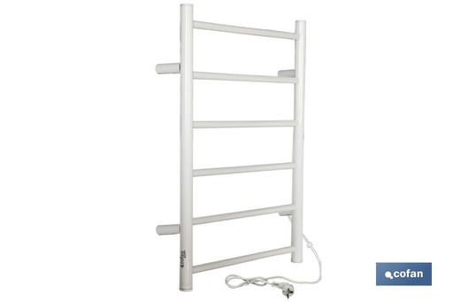 [41004125] Toallero Eléctrico Modelo Gobí I Fabricado en acero al carbono I 80W I IP44 I Medidas 68 x 53 x 10,5 cm