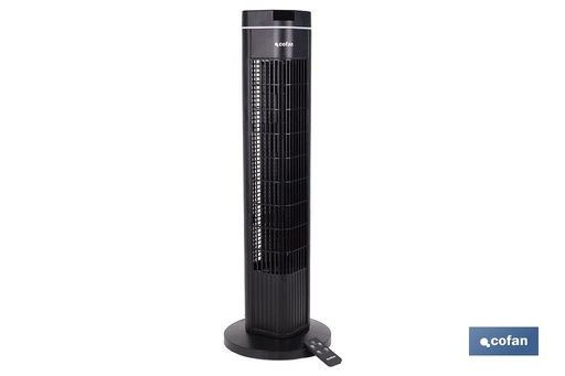 [41004165] Ventilador silencioso de torre con control remoto