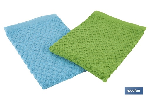 [41004805] Pack de 2 paños de cocina