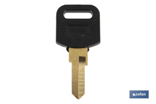 [41007110] Llave en bruto adecuada para los buzones Cofan