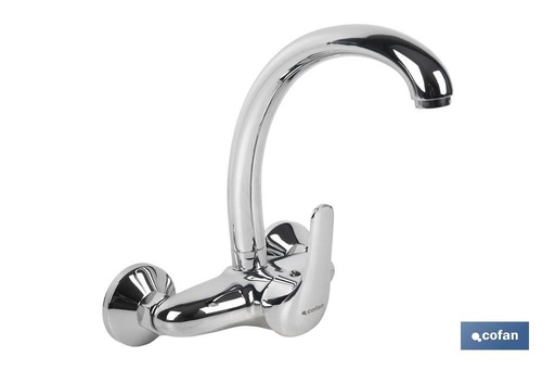 [43001071] Grifo de Caño Alto para Cocina y Lavadero Monomando