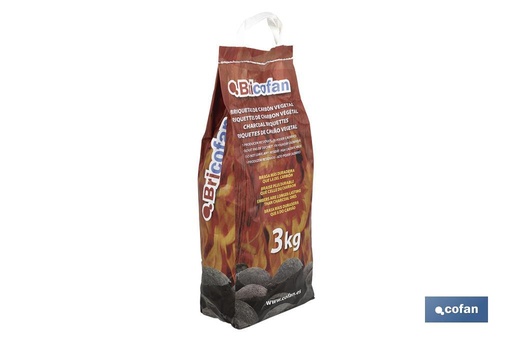 [43050110] Briquetas Carbón vegetal 3kg