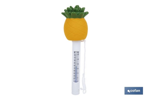 [43052025] Termómetro Flotante de Piña para Piscinas