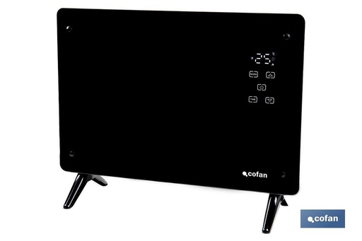 [45053031] Convector radiante de panel de vidrio