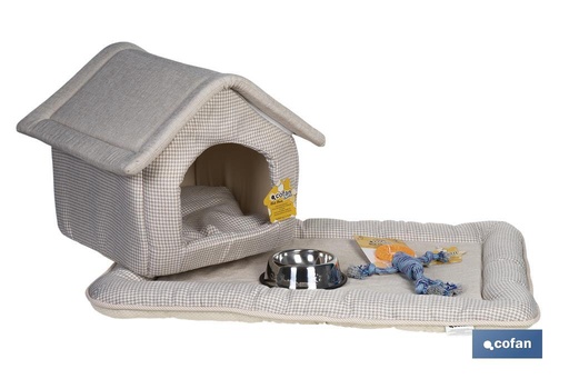 [47109001] Set de 4 accesorios de mascota para el hogar