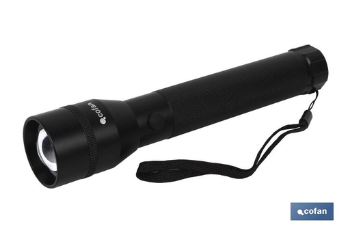 [50003121] Linterna Aluminio LED ZOOM 4 x 22cm