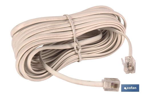 Cable plano de teléfono
