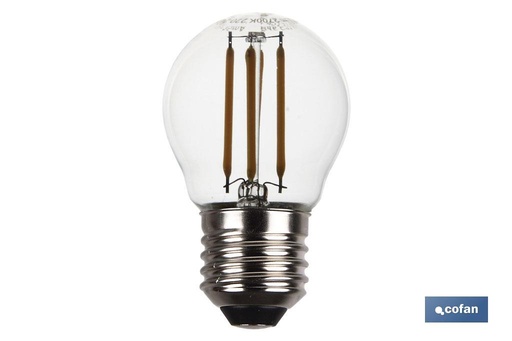 [52004007] Bombilla Led Esférica Filamento E27