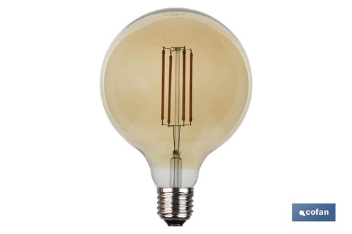 [52004022] Bombilla Led Globo Oro