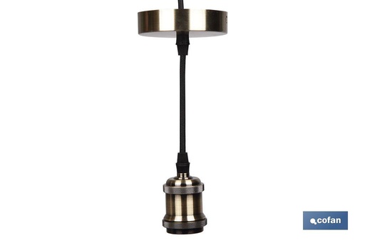 [52004041] Cable para Lámpara Deco Oro Claro