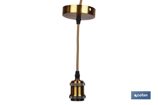 [52004042] Cable para Lámpara Deco Oro
