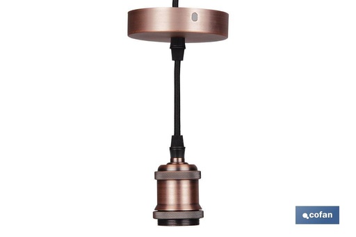 [52004045] Cable para Lámpara Deco Oro Rosa