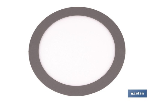 [52006102] Downlight Gris redondo Empotrar