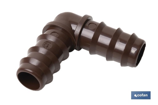 [90016073] Conexión en Codo para riego por goteo