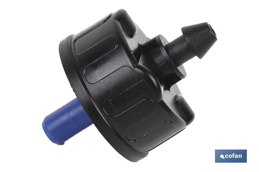 Gotero auto compensante con caudal de 4,1 Litros / Hora