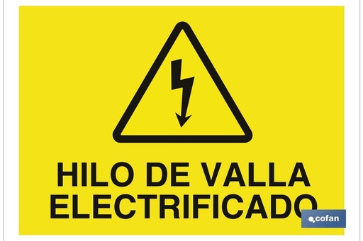 [A405PL297210] Hilo de valla electrificado