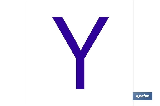 [ACYGL6262] Y Letra en glasspack