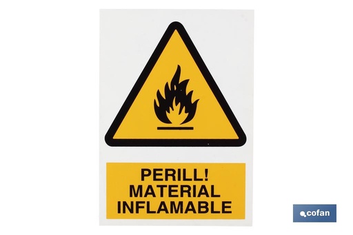[CAT-A58PL297210] Perill material inflamable