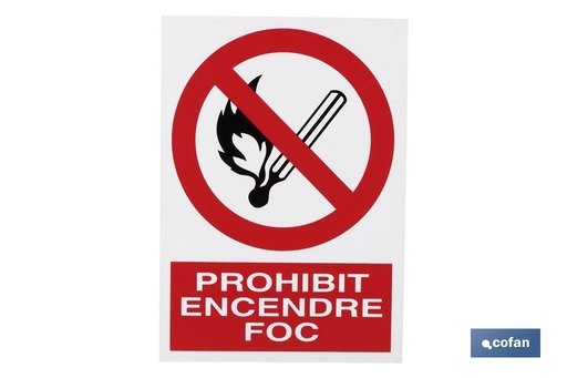 [CAT-P24PL297210] Prohibit encendre foc