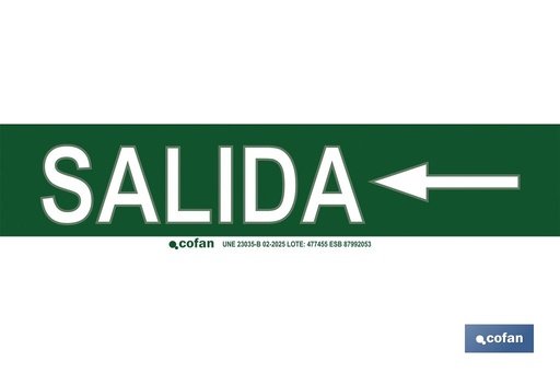 [EV35LU400100] Señal Salida izquierda