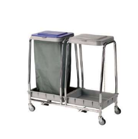 MOD 580-Carro soporte bolsa doble