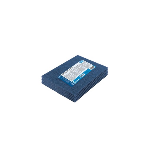[058363000] ESTROPAJO FIBRA ABRASIVA DETECTABLE 15X22, 5CM. PACK-5 CAJA 25 PAQUETES