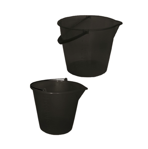 CUBO REDONDO 6 Y 12 LITROS DETECTABLE PACK 12 UND