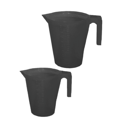 JARRA MEDIDORA 1 Y 2 LITROS DETECTABLE PACK 12 UDS