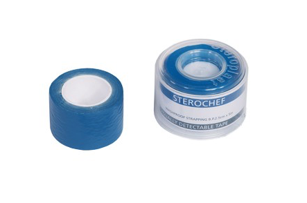 [058474100] ESPARADRAPO STEROCHEF - NO DETECTABLE - BANDEJA 12 ROLLOS