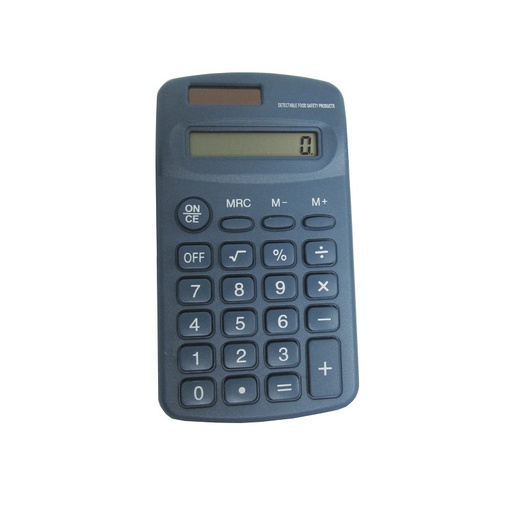 [057913000] CALCULADORA MANUAL DETECTable, pack 5 uds