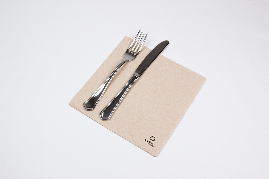 Servilleta 38x38 Punta Punta 50ud 24paq Eco Nature