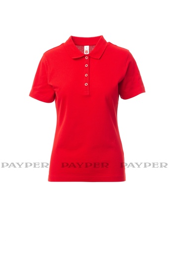 [S00656-0373] ROME LADY POLO ENTALLADO 100% ALGODON 