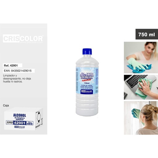 [502028] ALCOHOL DE LIMPIEZA 750ML CRISCOLOR