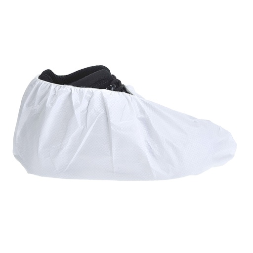 [ST44WHR] ST44 - Cubre-zapatos BizTex Microporous, tipo PB[6]  Blanco. cajas de  200  unidades.