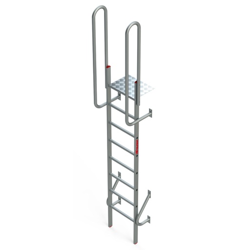 SVS0 | Escalera vertical de seguridad sin jaula de protección