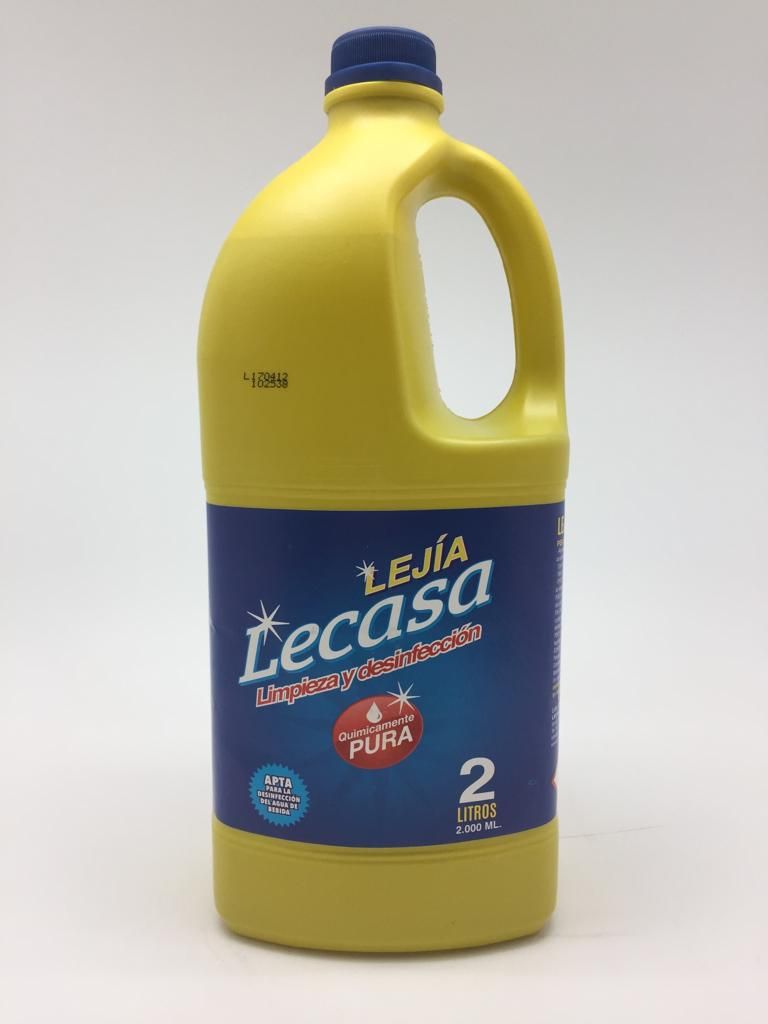 LEJÍA LECASA NORMAL 2L. CAJA 8 UDS