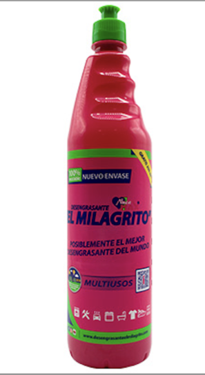 DESENGRASANTE QUITAGRASAS EL MILAGRITO 1L. CAJA 12 UDS