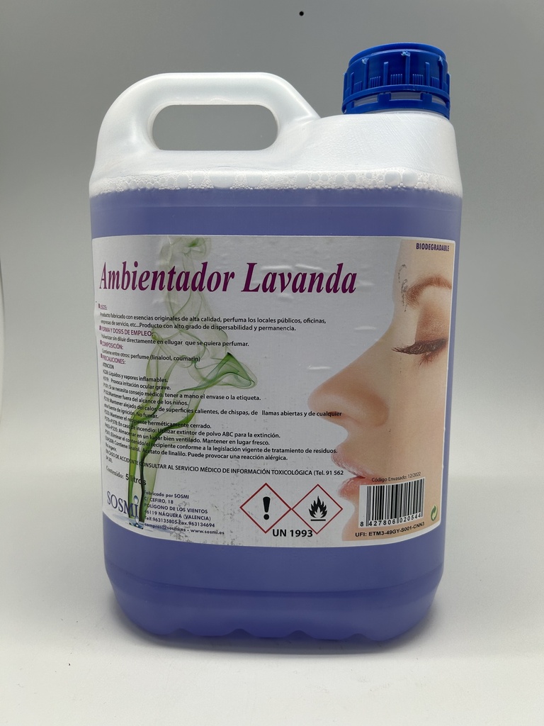 AMBIENTADOR LAVANDA 5L