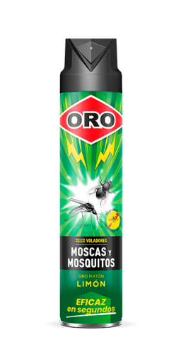 SPRAY ORO INSECTICIDA LIMON 1.000 CC